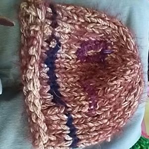 Chunky knit beanie